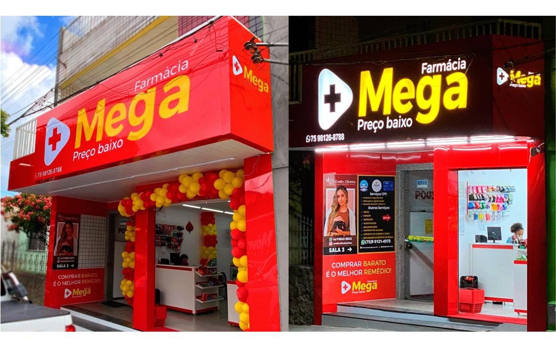 Fachada ACM — Farmácia Mega Preço Baixo